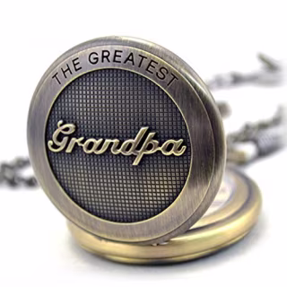 Retro Quartz Pocket Watch