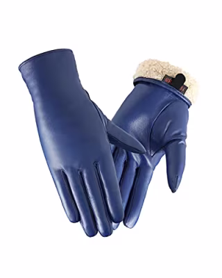 Winter Leather Gloves