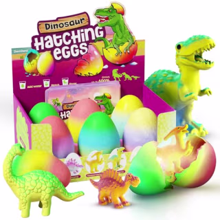 Dinosaur Hatching Surprise Eggs for Kids