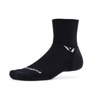Swiftwick Pursuit Quarter Crew High Sock