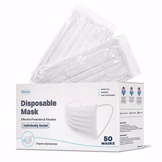 WeCare Disposable Face Masks (50-pack) 
