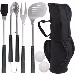 Golf-Club Style BBQ Tools