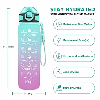 Motivational Water Bottle