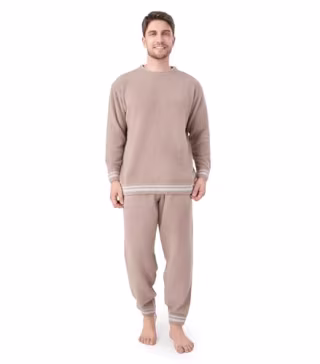  Men's Plush Fleece Pajamas