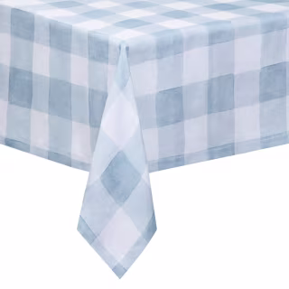 The Sette Blue Gingham Tablecloth