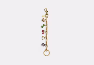 Motif Chain Bag Charm
