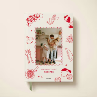 Papier Family Favorites Recipe Journal