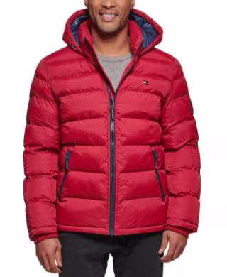 Men's Quilted Puffer Jacket