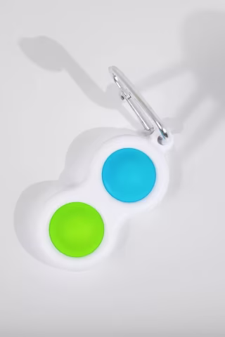 Urban Outfitters Pop Two Button Toy Keychain