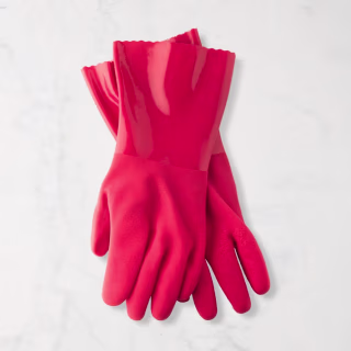 Red Kitchen Gloves