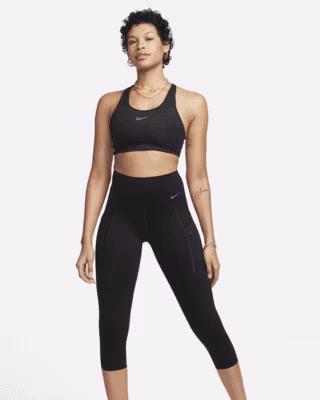 Nike Go Women's Firm-Support High-Waisted Cropped Leggings