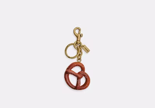 Small Pretzel Bag Charm