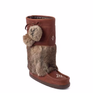 Manitobah Waterproof Snowy Owl Grain Leather