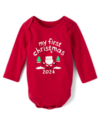 Baby First Christmas Bodysuit