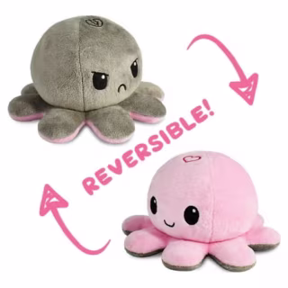 Reversible Octopus Plushie