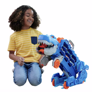 Hot Wheels City Transforming T-Rex Ultimate Hauler