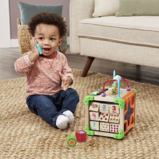 LeapFrog Touch & Learn Wooden Activity Cube