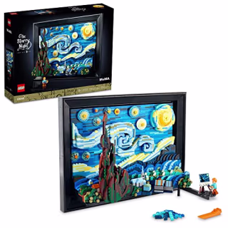 Lego Ideas Vincent Van Gogh Starry Night Puzzle