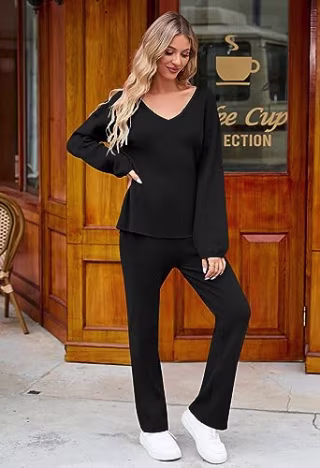 2-Piece Knit Sweater Set