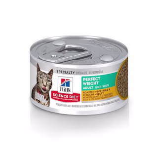 Hill’s Science Diet Adult Perfect Weight Canned Cat Food (24-pack)