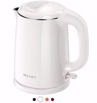 Stainless Steel Double Wall Electric Kettle