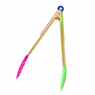 Staff Multicolor Kitchen Tongs