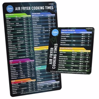 Lotelli Air Fryer Magnetic Cheat Sheet Set
