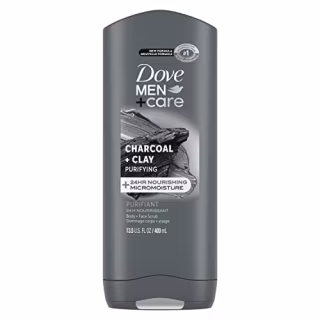 Purifying Charcoal + Clay Body and Face Wash