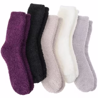 Fuzzy Socks (Pack of 5)