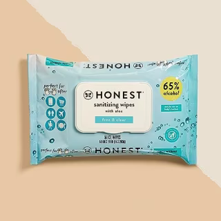 The Honest Company Sanitizing Alcohol Wipes (3 Sets of 50)
