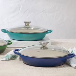 Le Creuset Traditional Braiser with Glass Lid