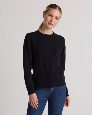 Quince Mongolian Cashmere Crewneck Sweater