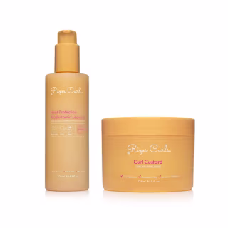 Rizos Curls The Multitaskers Heat Protection Leave-In + Curl Custard