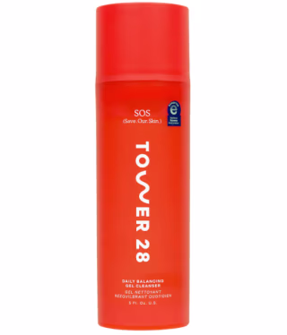 Tower 28 Beauty SOS Gentle Hydrating Gel Cleanser + Makeup Remover