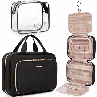 Hanging Travel Makeup Organizer Set