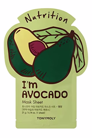 TonyMoly I'm Real Avocado Nutrition Mask Sheet