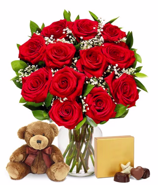From You Flowers One Dozen Red Roses