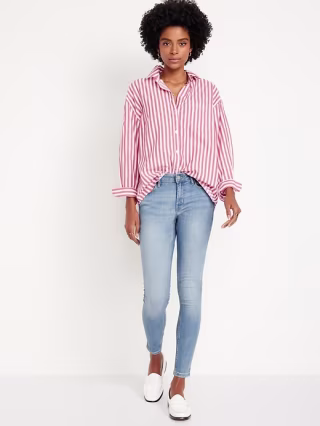 Old Navy Mid-Rise Rockstar Super-Skinny Jeans