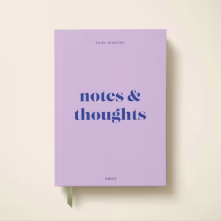 Joy Hardcover Lined Notebook
