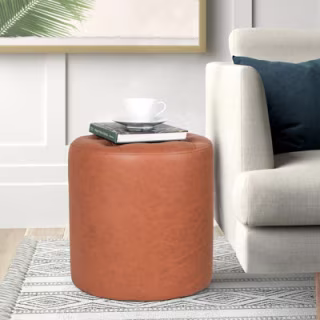 Latitude RunTufted Round Standard Ottoman
