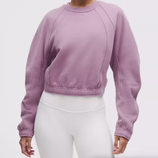 Scuba Cropped Relaxed Crewneck