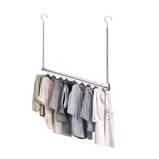 Adjustable Hanging Closet Rod