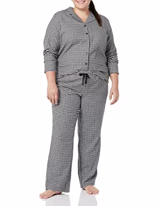 Flannel Long-Sleeve Pajama Set