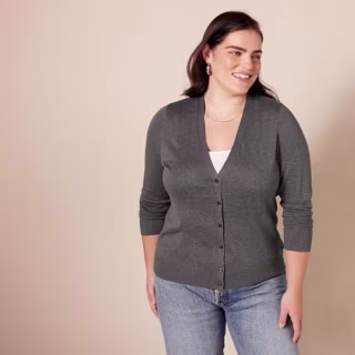 V-Neck Cardigan