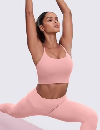 Adjustable Longline Sports Bra