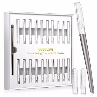 Cosylife Dermplaning Tool with 20 Blades