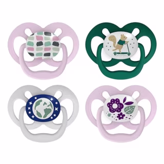Advantage Glow-in-the-Dark Baby Pacifier (Pack of 4)