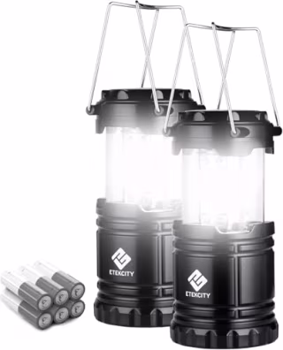 Etekcity LED Lantern Lights (Pack of 2)