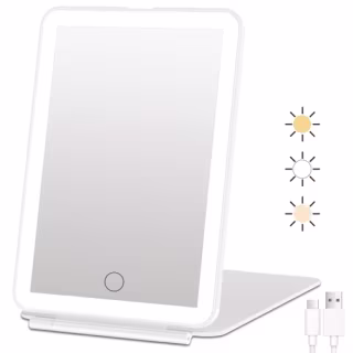 Funtouch Rechargeable Travel Makeup Mirror