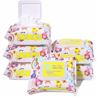 Saline Baby Wipes (180 Count)